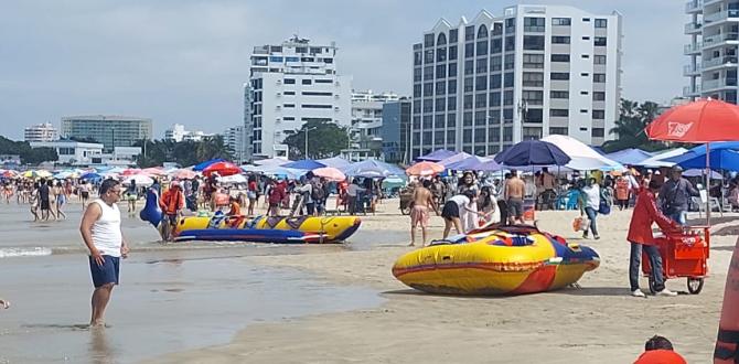 Salinas y Montañita son las playas más concurridas en Santa Elena.