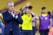 El entrenador Gustavo Alfaro de la selección de Ecuador.