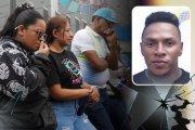 Familiares de Franklin Chilán Morán  acudieron a  la morgue para retirar su cuerpo.