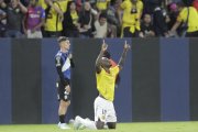 Así festejó Felipe Caicedo su gol ante IDV en Chillo Jijón.