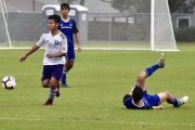 Manzano es muy hábil con la pelota en los pies. Juega en la sub-17.