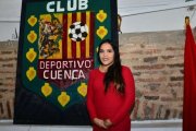 Nataly Villavicencio, presidenta del Deportivo Cuenca