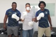 Julio Castillo e Italo Perea se entrenan en Portoviejo