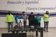 Los cuatro detenidos están con prisión preventiva por el delito de robo.