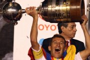 Pato Urrutia con Liga de Quito fue campeón de la Copa Libertadores 2008.