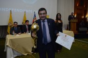 Santiago Morales, gerente del Independiente del Valle, también será el presidente del Numancia español.

Santiago Jacome representente de Independiente del Valle recibe premio a meor equipo juvenil 

 Quito 25 de Enero de 2018 Agencia(ag-extra ag-expreso-ag-quito)