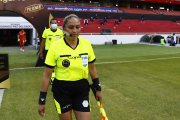 Mónica Amboya es mundialista. También ha participado en juegos de la Copa Sudamericana y la LigaPro.