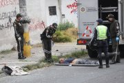 El cadáver del extranjero quedó en la avenida Eloy Alfaro y Anansayas, norte de la ciudad.