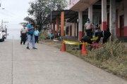 La Policía acudió al sitio del crimen