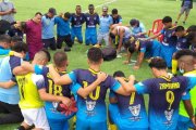 El equipo del Huancavilca S.C también se arrodilló por acceder a la siguiente etapa del zonal.