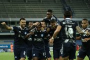 Emelec salvó el punto en los últimos segundos del partido.