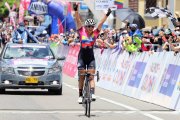 Miryam Núñez demostró su calidad y fortaleza al ganar la etapa final de la Vuelta a Colombia.
