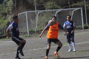 El balón volvió a rodar en la liga San Roque, para alegría de los jugadores, con partidos de entrenamiento.