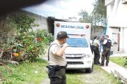 Medicina Legal envió su ambulancia para el levantamiento de los cuerpos.