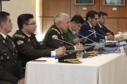 Fausto Salinas, comandante de la Policía, acudió a la Comisión de Fiscalización de la Asamblea.