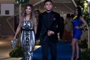 Joao Rojas y la Samba Alvarado apostaron por un look formal para la gala de El Pro.