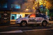 El hecho se registró afuera de la Unidad de Flagrancia en el centro - norte de la capital.