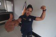 Alexandra Escobar, a sus 41 años sigue en forma y entrenando fuerte. Los Juegos Bolivarianos serán su primer reto en este año.
