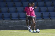 La gran mayoría del plantel de Independiente del Valle pudo entrenar en el complejo de Chillo Jijón.