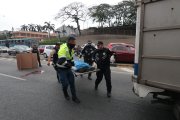En el kilómetro 6 de la vía a Daule murió un hombre.