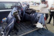 Se recuperaron dos motores de botes, que se cree fueron robados.