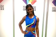 Anahí Suárez tuvo una destacada actuación en la prueba de 200 metros planos del Mundial de atletismo que se lleva a cabo en Oregon, Estados Unidos.
