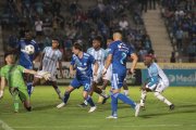 Gonzalo Valle (i) fue la figura que tuvo Guayaquil City, en el duelo ante Emelec.
