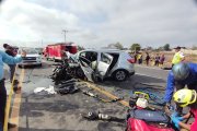 Tres personas murieron en un accidente de tránsito.