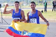 David Hurtado (Izq) y Daniel Pintado (Der) consiguieron las medallas de oro y plata para Ecuador.