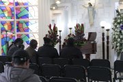 Familiares del futbolista velaron sus restos en una funeraria de San Carlos.