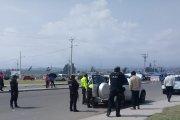 Agentes de la policía realizaron varios operativos para ubicar a los sospechosos.