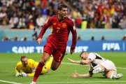 Álvaro Morata abrió el marcador para la selección española.