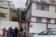 Los agentes llegaron al  sitio de los hechos y  hablaron con la familia.