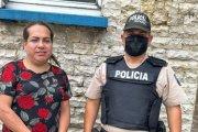 Los uniformados del distrito policial Eloy Alfaro lograron que Paca fuera detenido.