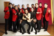 Darío Javier y su orquesta, está conformada por músicos de la localidad de Pascuales
