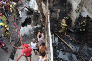 Incendio consumió una vivienda y familia lo perdió todo