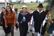 Diana Caiza y Manuel Caizabanda de Pachakutik son las nuevas autoridades de la provincia de las flores y las frutas.
