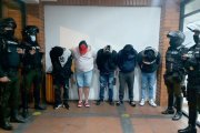 Son cinco y fueron detenidos cuando se dirigían a Cuenca llevando a su víctima.