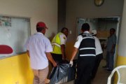 El cuerpo fue trasladado hasta la morgue del cantón Daule.