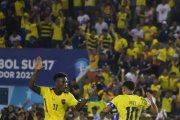 La selección de Ecuador sub-17 empató 2-2 con Brasil.