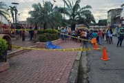 La cabeza fue dejada en un lugar público en el cantón Simón Bolívar, donde habitaba la víctima.