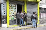 El hecho se registró al interior de esta marisquería, en la calle E-3 de Carcelén Bajo, en el norte de Quito.