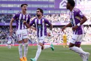 Gonzalo Plata fue titular en el triunfo de Real Valladolid ante Girona.