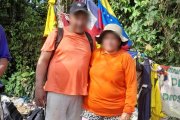 La pareja hizo el recorrido desde Quito hacia el Darién, en Panamá.