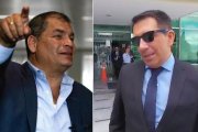 Rafael Correa y Roberto Meza se han cruzado mensajes a través de redes sociales