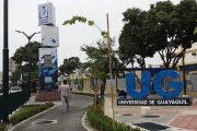 La Universidad de Guayaquil, con clases suspendidas.