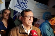 Guillermo Cobo, dirigente del Movimiento Buena Gente, en Cuenca.
