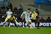 Argentina ganó a Ecuador con gol de Messi