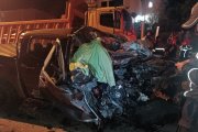Un trágico accidente se registró en la vía a Catamayo.