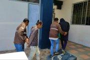 Los dos sospechosos fueron detenidos en el cantón Salinas.